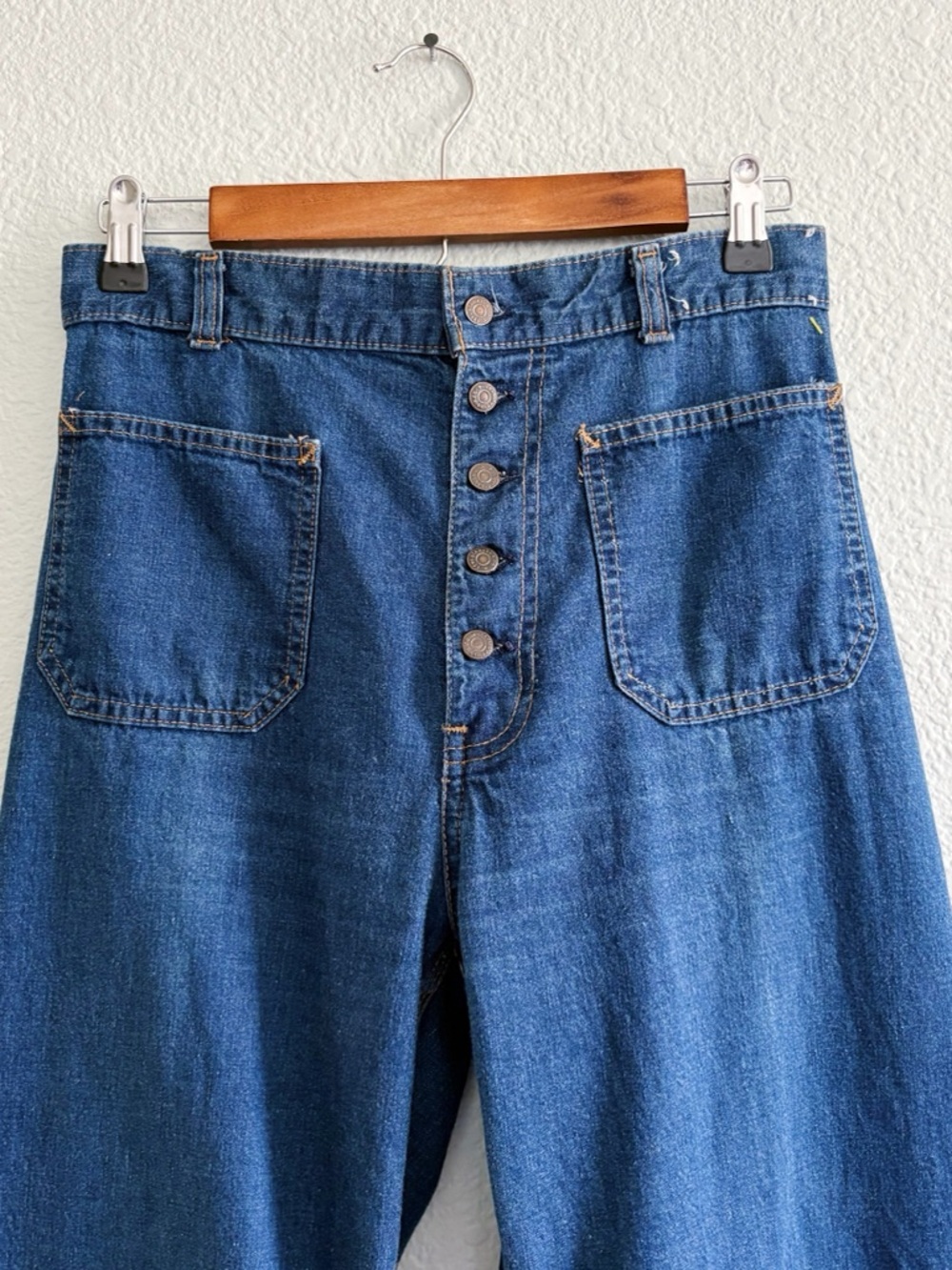 Vintage Levi’s Strauss High Rise Wide Leg Trouser Jeans Rare Vintage - Picture 3 of 11
